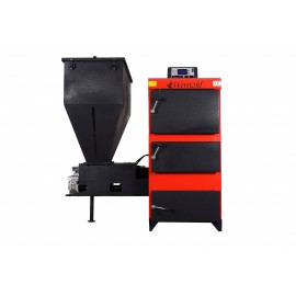 Werstahl Hercules HSD70 - Caldaia policombustibile (pellet,biomassa,anima,legna,carbone) (70.000kcal - 80kw) 