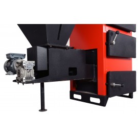 Werstahl  Hercules HSD40 - Caldaia policombustibile a doppia coclea (pellet,biomassa,anima,legna,carbone) (40.000kcal - 46kw) 