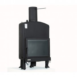 Werstahl Hydro ODF 40 Termocamino a legna (40kw - 34.400kcal) 