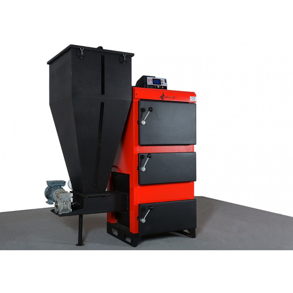 Werstahl Hercules HS40 caldaia policombustibile (pellet,biomassa,anima,legna,carbone) (40.000kcal - 46kw) 