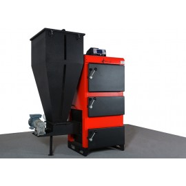 Werstahl Hercules HS140 caldaia policombustibile (pellet,biomassa,anima,legna,carbone) (140.000kcal - 163kw) 
