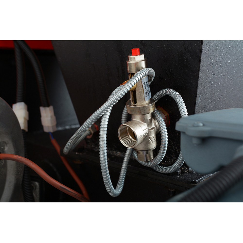 Werstahl Hercules HS40 caldaia policombustibile (pellet,biomassa,anima,legna,carbone) (40.000kcal - 46kw) 