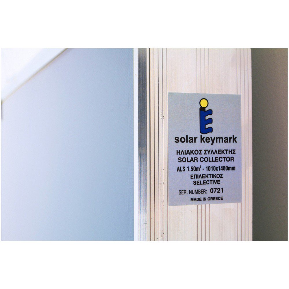 Mastersol Scaldacqua solare termico 160lt a circolazione naturale selettivo 3,0m