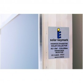 Mastersol Scaldacqua solare termico 160lt a circolazione naturale selettivo 2,0m